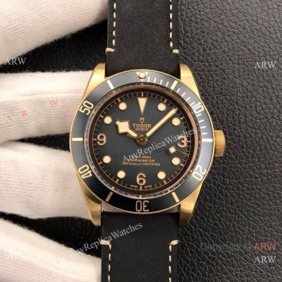 XF Factory Replica Tudor Black Bay Bronze Swiss 9015 watch 43mm